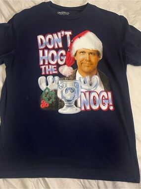 National Lampoon’s Christmas Vacation Don’t Hog the Nog T-Shirt L